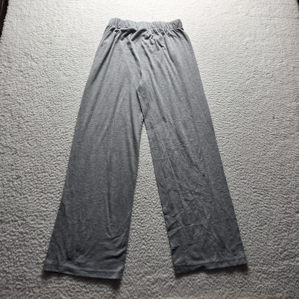 Eddie Bauer Lounge Pants Kids 14-16 Gray Lightweight Jersey Elastic Waist